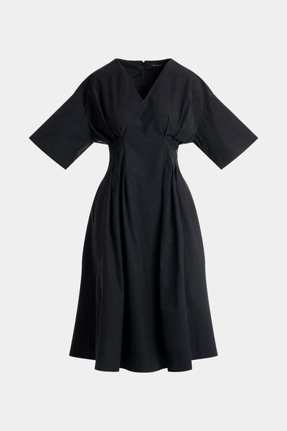 Natori Tech Cotton Taffeta V-Neck Dress