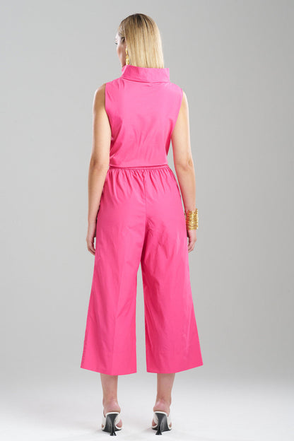Natori Buy Techno Poplin Cropped Pants in Electric Pink Online