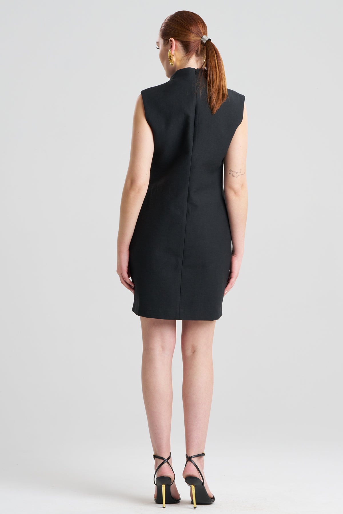 Natori Canvas Cotton Sheath Dress