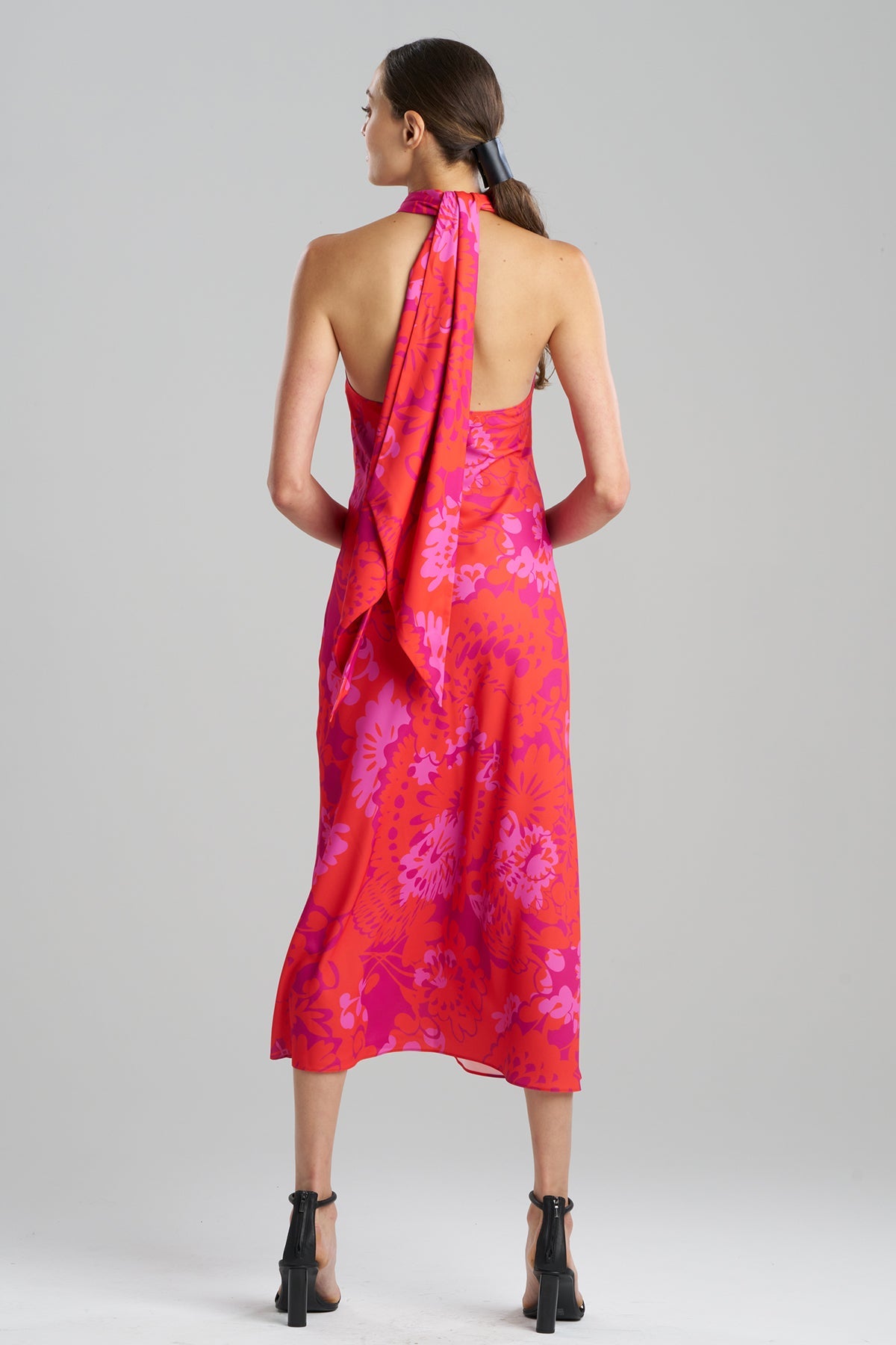 Natori Bloom Halterneck Dress