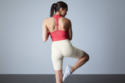 Natori Buy Solstice T-Back Crop Top in Salsa Online