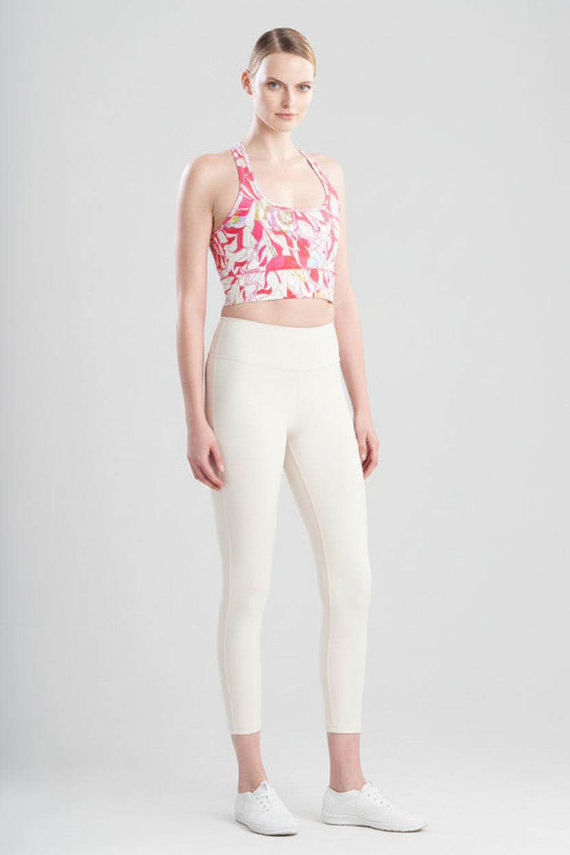 Natori Buy Solstice T-Back Crop Top in Pink Poppy Online