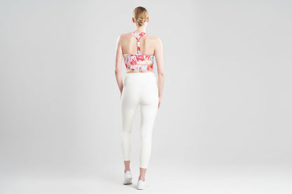 Natori Buy Solstice T-Back Crop Top in Pink Poppy Online
