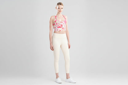 Natori Buy Solstice T-Back Crop Top in Pink Poppy Online