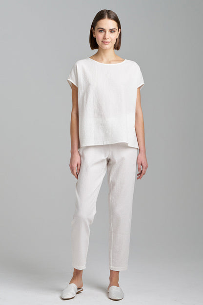 Natori Buy Onsen Cotton T-Shirt in White Online
