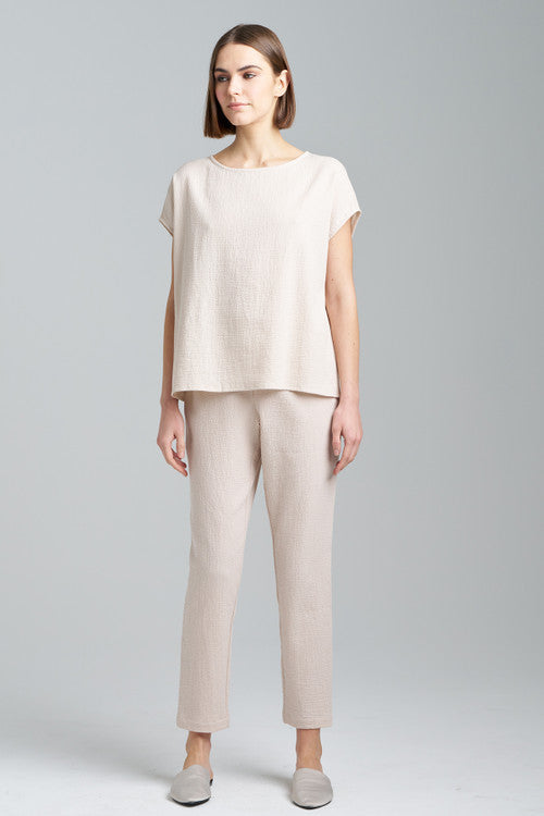 Natori Buy Onsen Cotton T-Shirt in Sand Dune Online