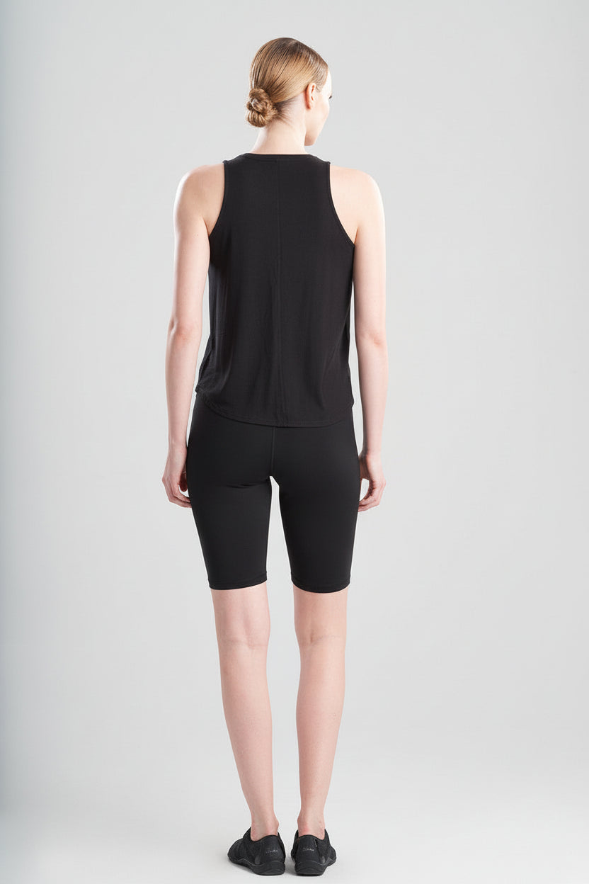 Natori Buy Layering Elements High Low Tank in Black Online